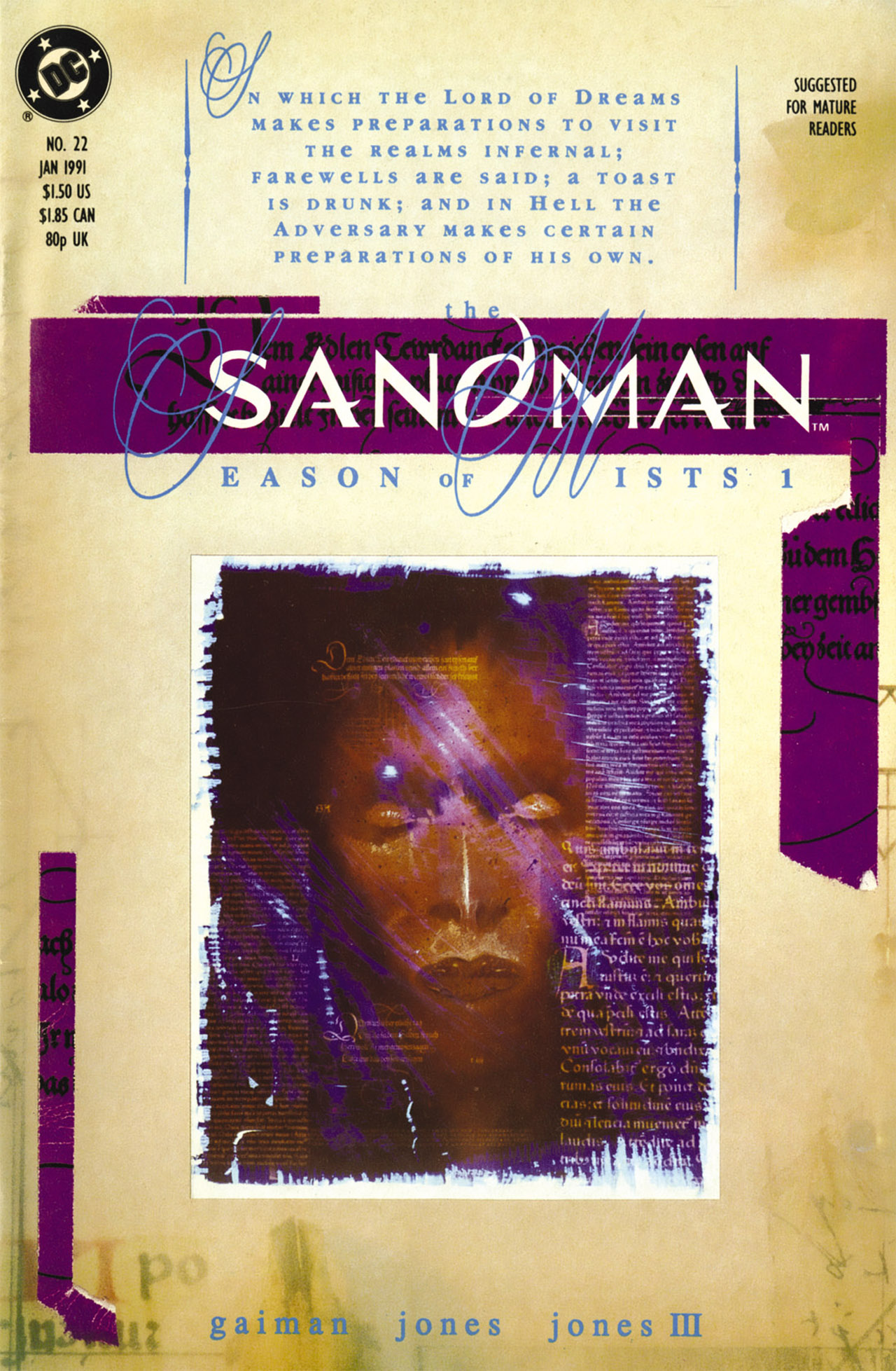 Read online The Sandman (1989) comic -  Issue #22 - 1