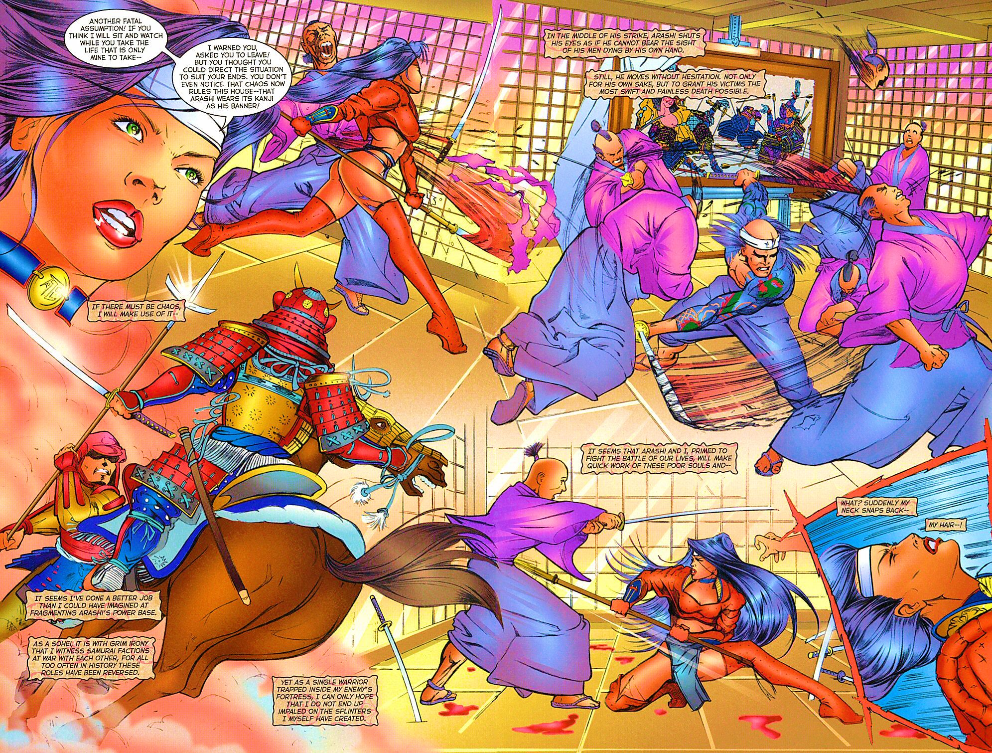 Read online Shi: The Way of the Warrior comic -  Issue #12 - 13