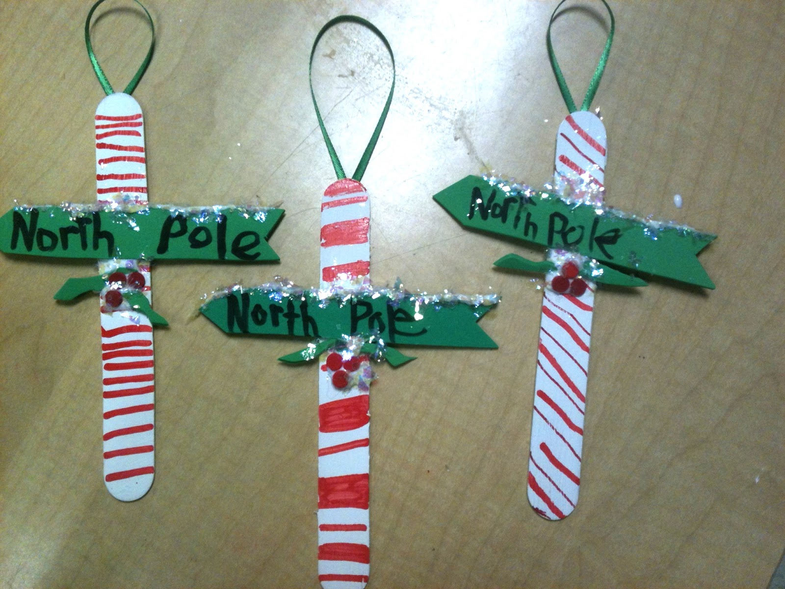 Kindergarten Squared: North Pole Ornament and More Baking!