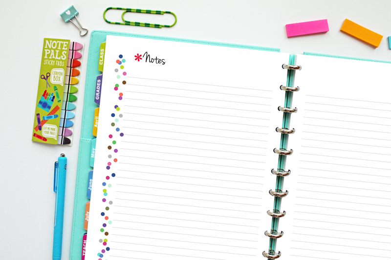 Clean Life and Home: The Printable Teacher Planner in 3 Designs!