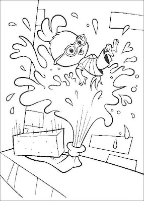 Chicken Little Coloring Pages - 10