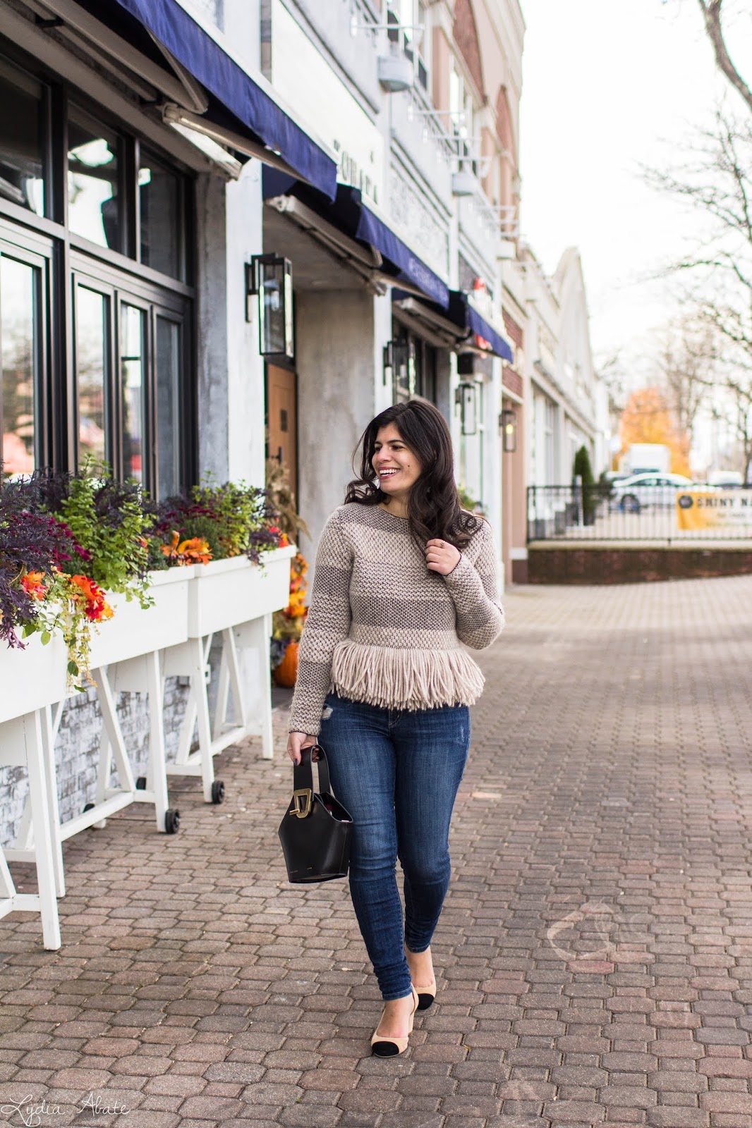 Fringe Sweater - Chic on the Cheap | Connecticut based style blogger on ...