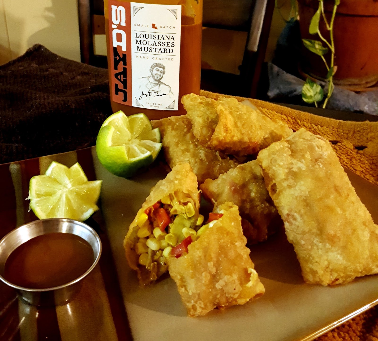 37 Cooks Mustard BBQ Egg Rolls