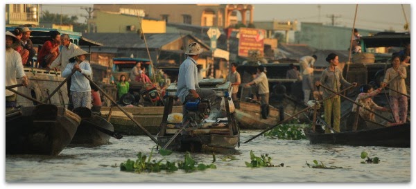 Phung Hiep Floating Market
