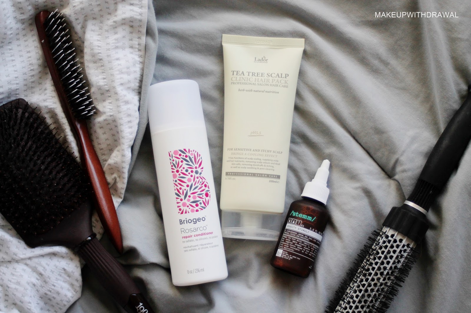 Hair Care Routine Makeup Withdrawal