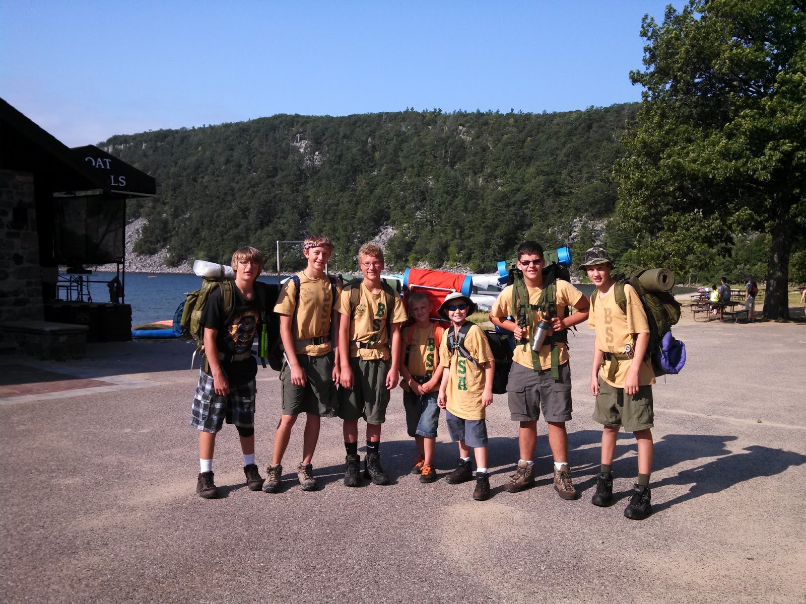 Boy Scout Troop 56 Devil's Lake State Park