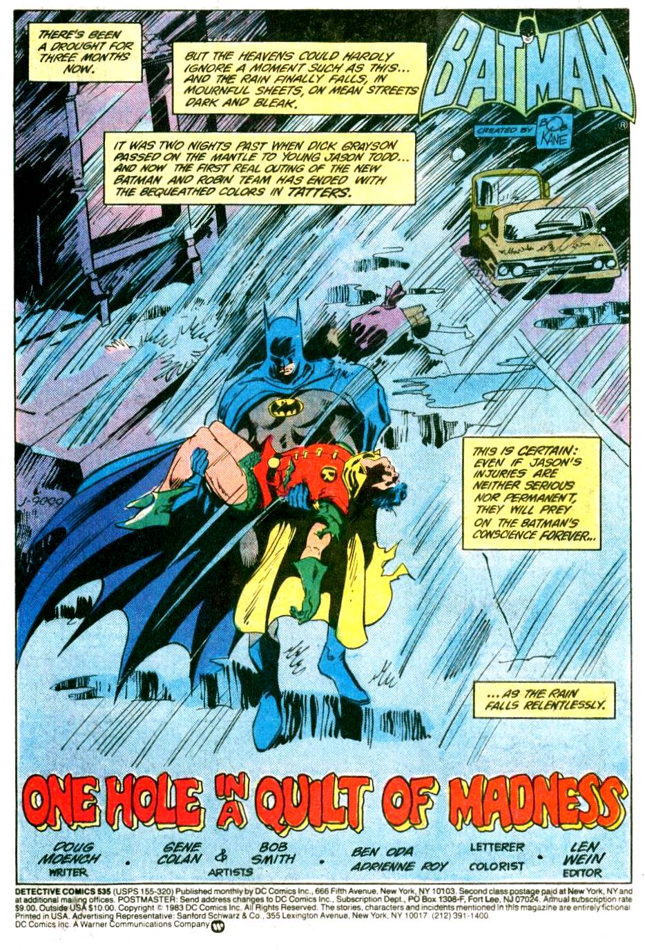 Read online Detective Comics (1937) comic -  Issue #535 - 2