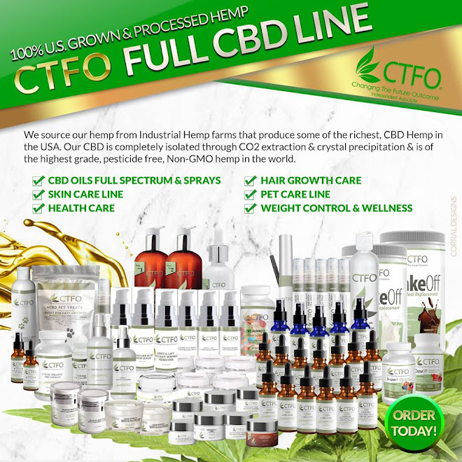 CTFO CBD FULL CBD PRODUCT LINE PIC