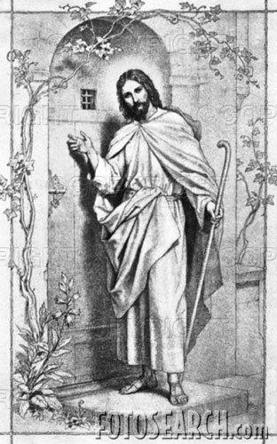clipart of jesus knocking at the door - photo #11