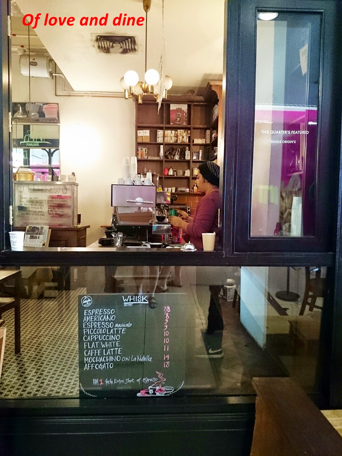 of Love n Dine 2 Whisk Outpost, One Utama