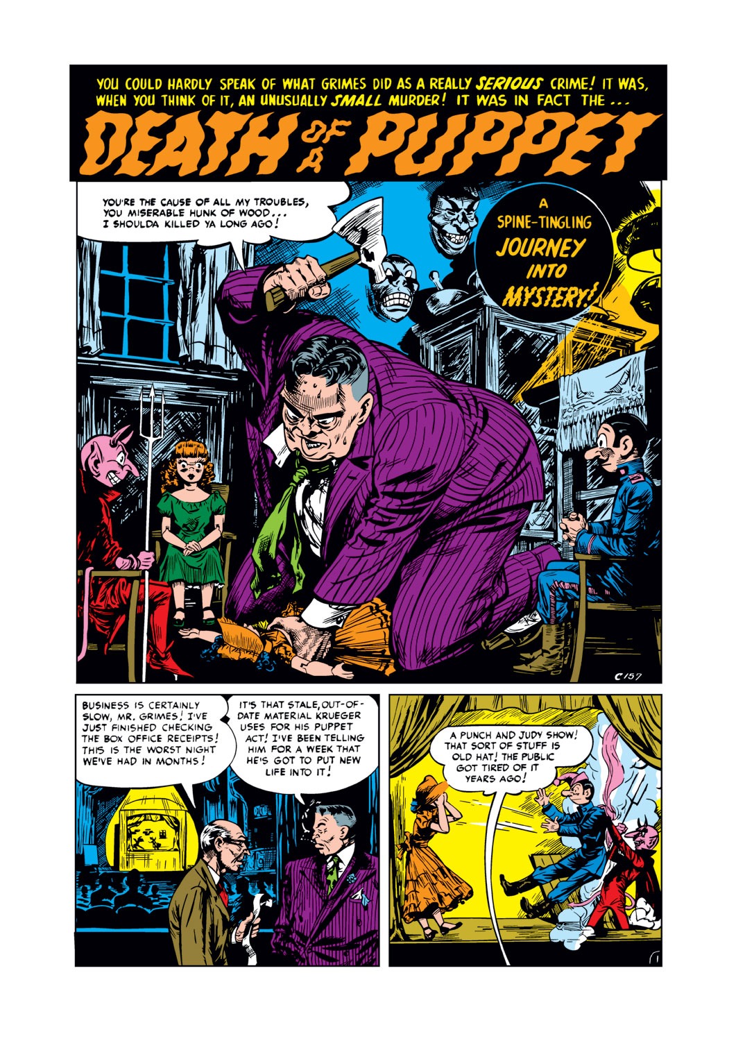 Read online Journey Into Mystery (1952) comic -  Issue #7 - 2