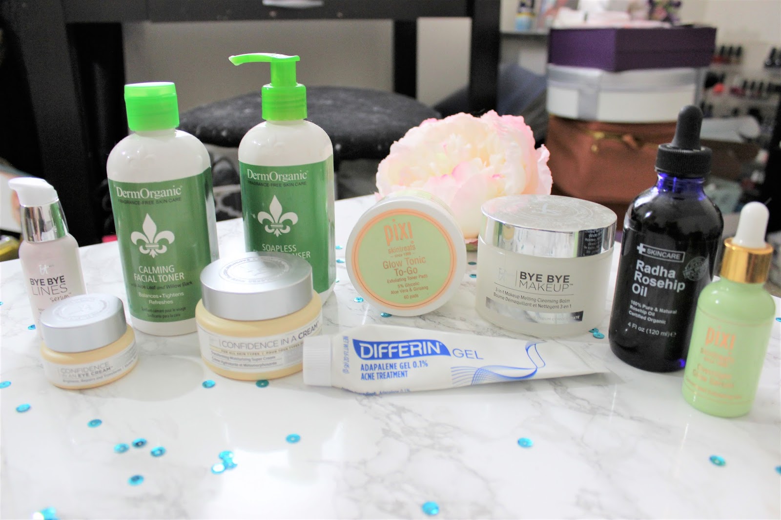 differin skin care routine