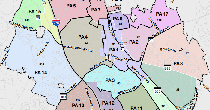 Rockville Nights New planning area divisions proposed for Rockville