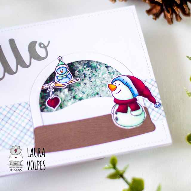 Winter Shaker Card feat Gerda Steiner Designs 3