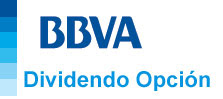 dividendo opcion bbva