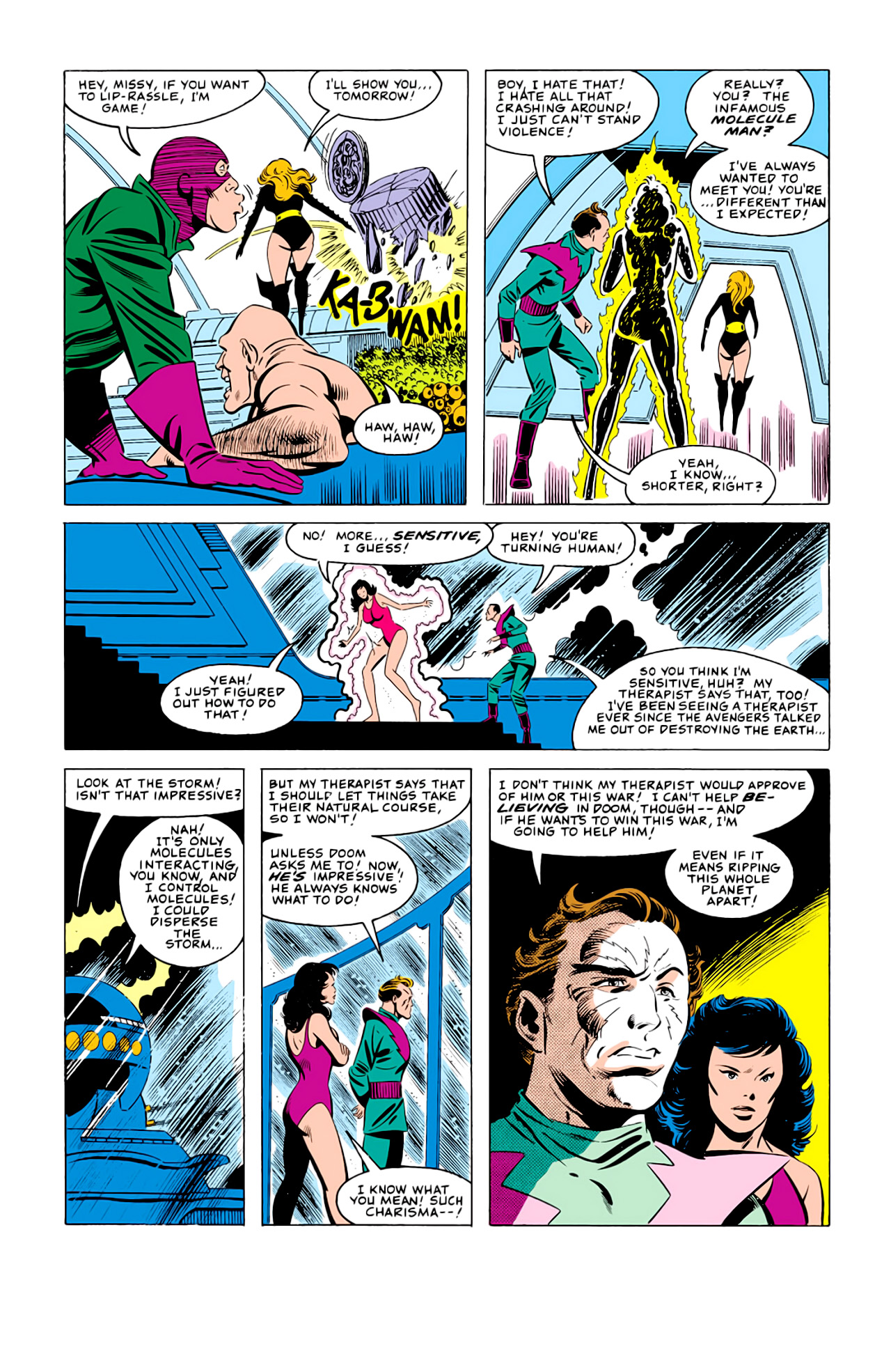Read online Captain America (1968) comic -  Issue #292d - 19