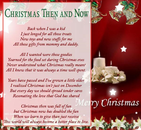 Merry Christmas Poems