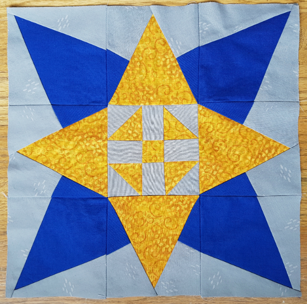 Layered star quilt block tutorial | DevotedQuilter.blogspot.com