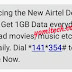 Airtel Download Bundle Data Plan - Get 1GB of Data for N350