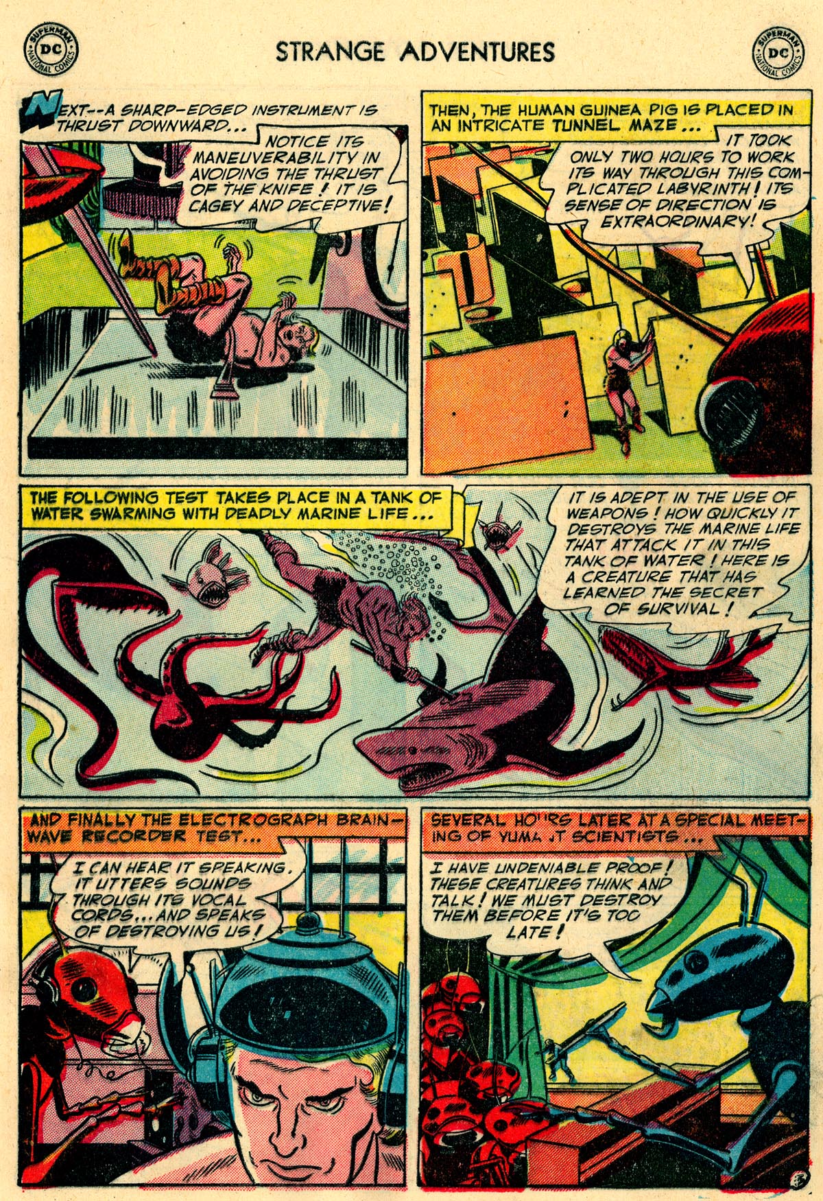 Read online Strange Adventures (1950) comic -  Issue #23 - 5