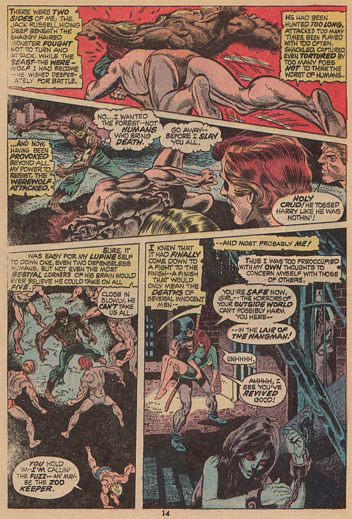 Read online Werewolf by Night (1972) comic -  Issue #11 - 9