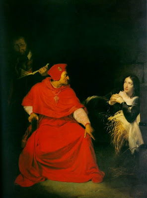 "Joan of arc interrogation" by Paul Delaroche - [1]. Licensed under Public Domain via Wikimedia Commons - http://commons.wikimedia.org/wiki/File:Joan_of_arc_interrogation.jpg#/media/File:Joan_of_arc_interrogation.jpg