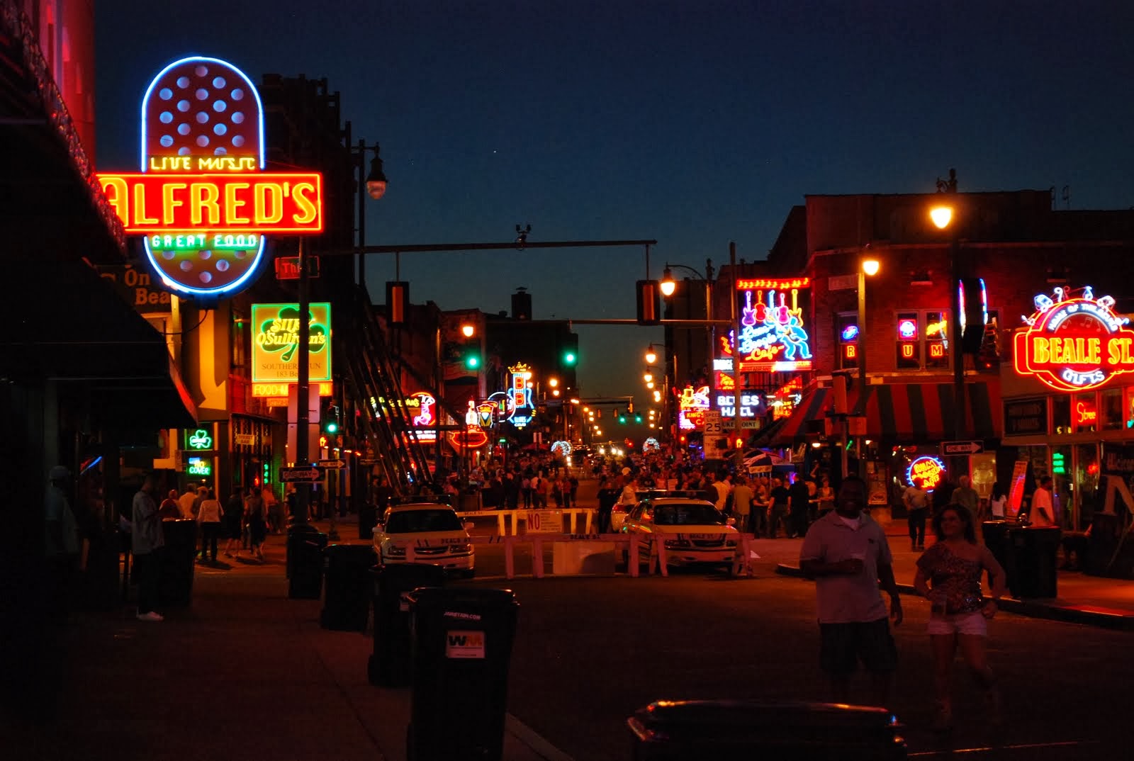 Beale Street in Memphis