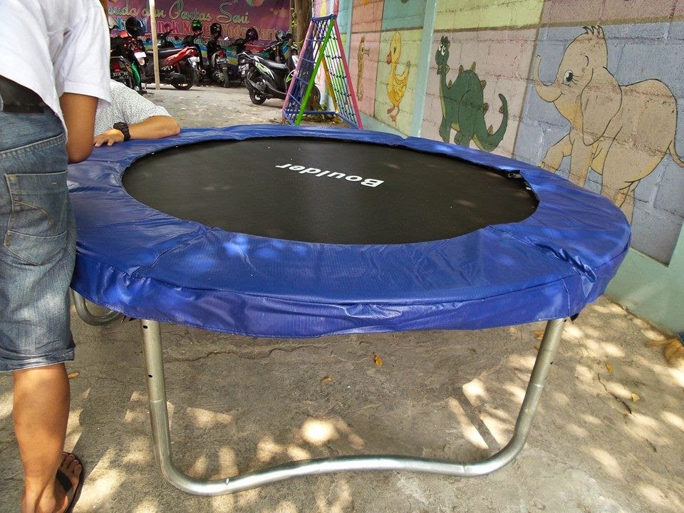 jual Trampoline, Trampoline Bulat, Round Trampoline, Rectangle