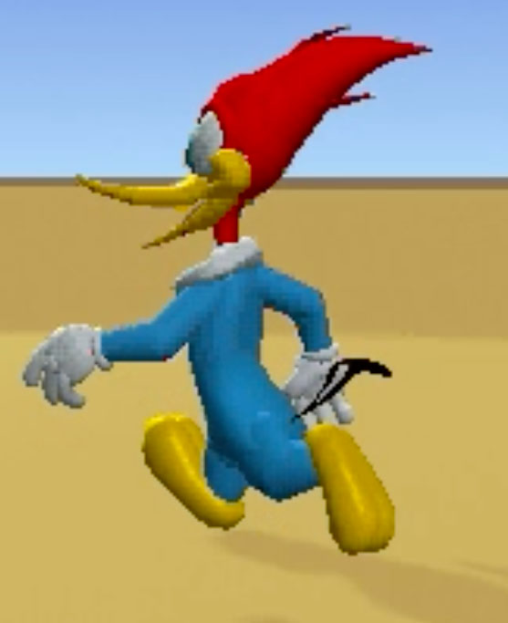 Acme Punched! A 2D Animation Blog: No. 91, Woody Woodpecker Model Revealed