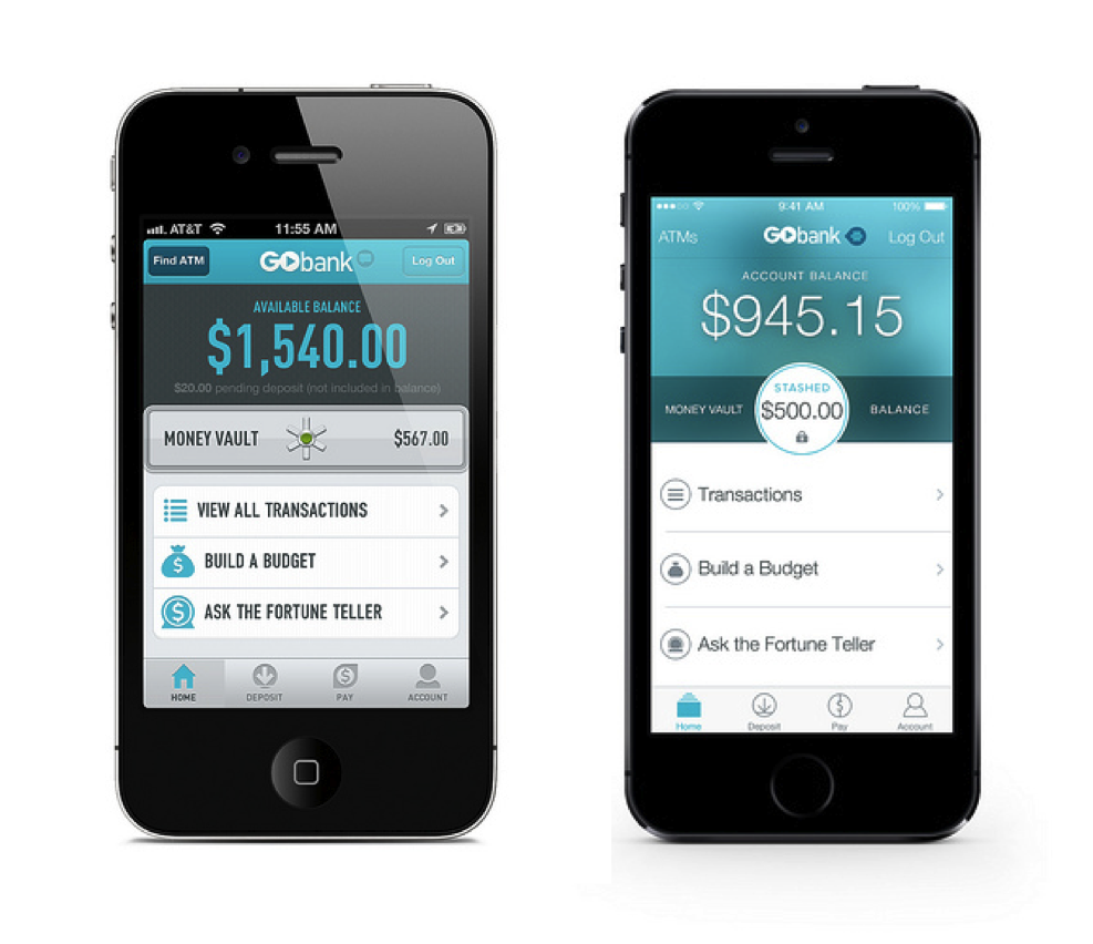 Bank Marketing Strategy GoBank Introduces One of First iOS7 Mobile