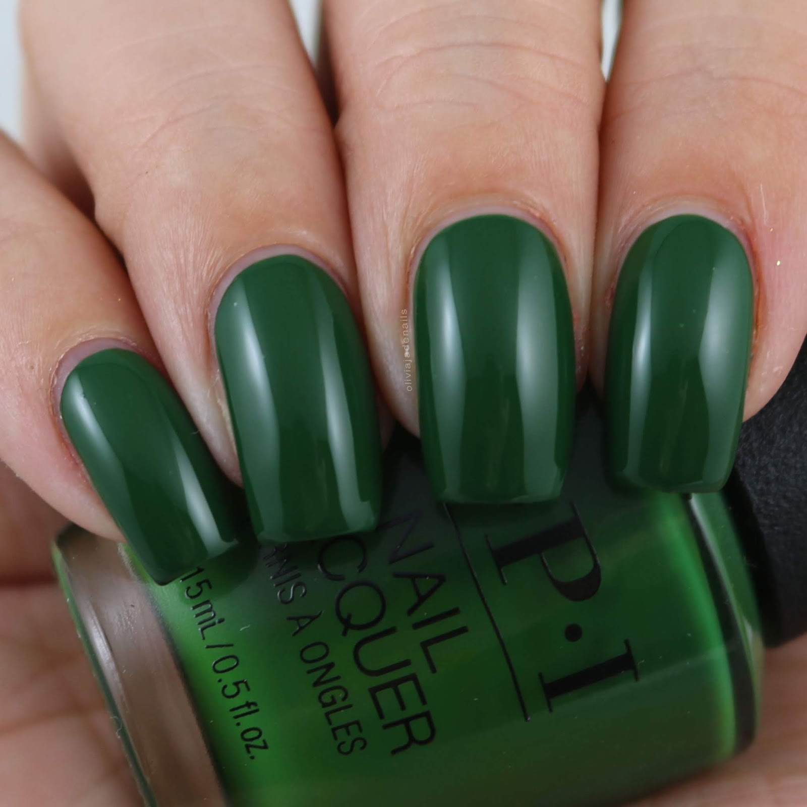 OPI Envy The Adventure swatched by Olivia Jade Nails