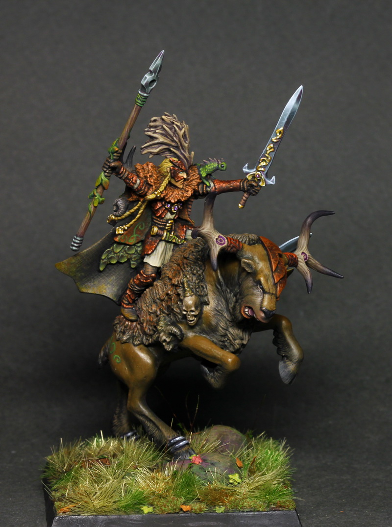 Serpentarium Wood elf on stag