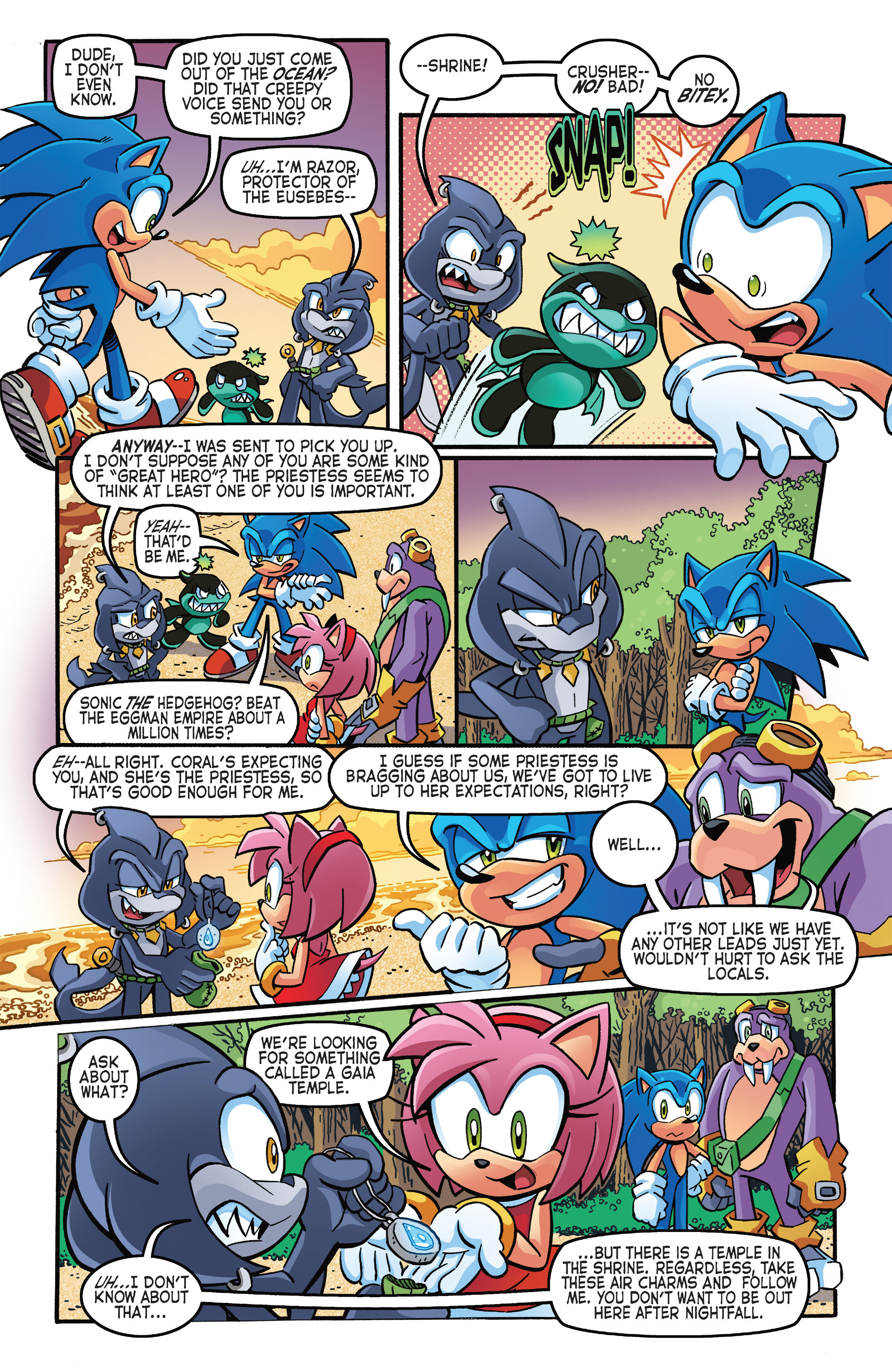 Read online Sonic The Hedgehog comic -  Issue #260 - 7