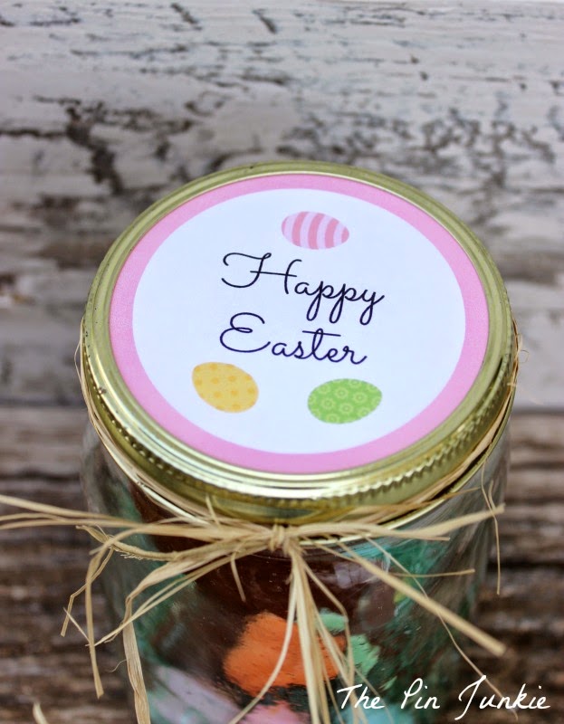 Easter printables mason jar labels