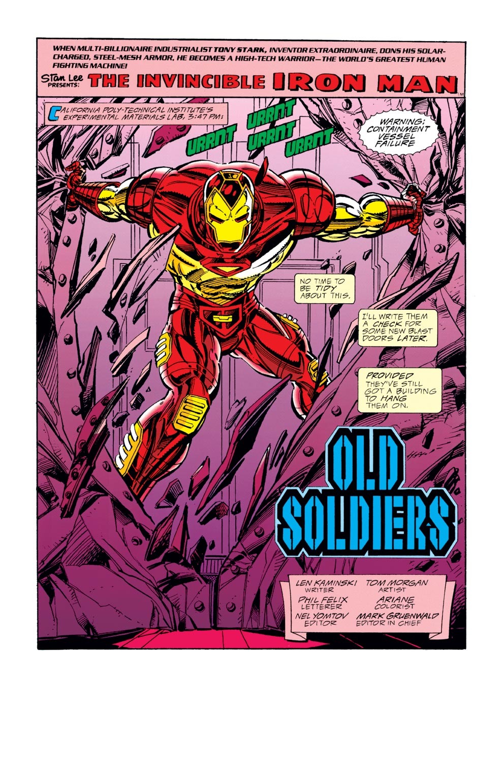 Read online Iron Man (1968) comic -  Issue #315 - 2