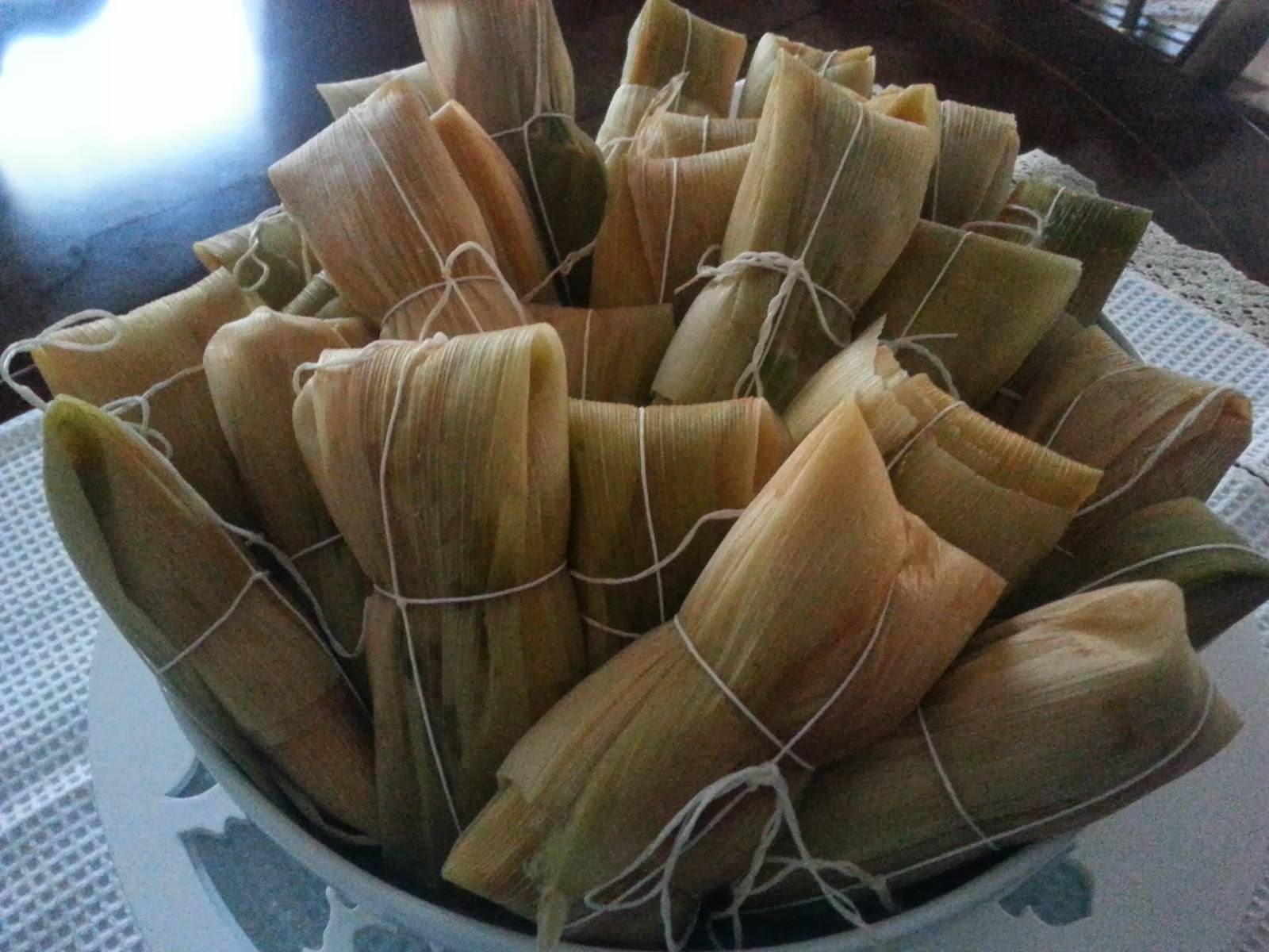 Un momento dulce TAMAL EN HOJA