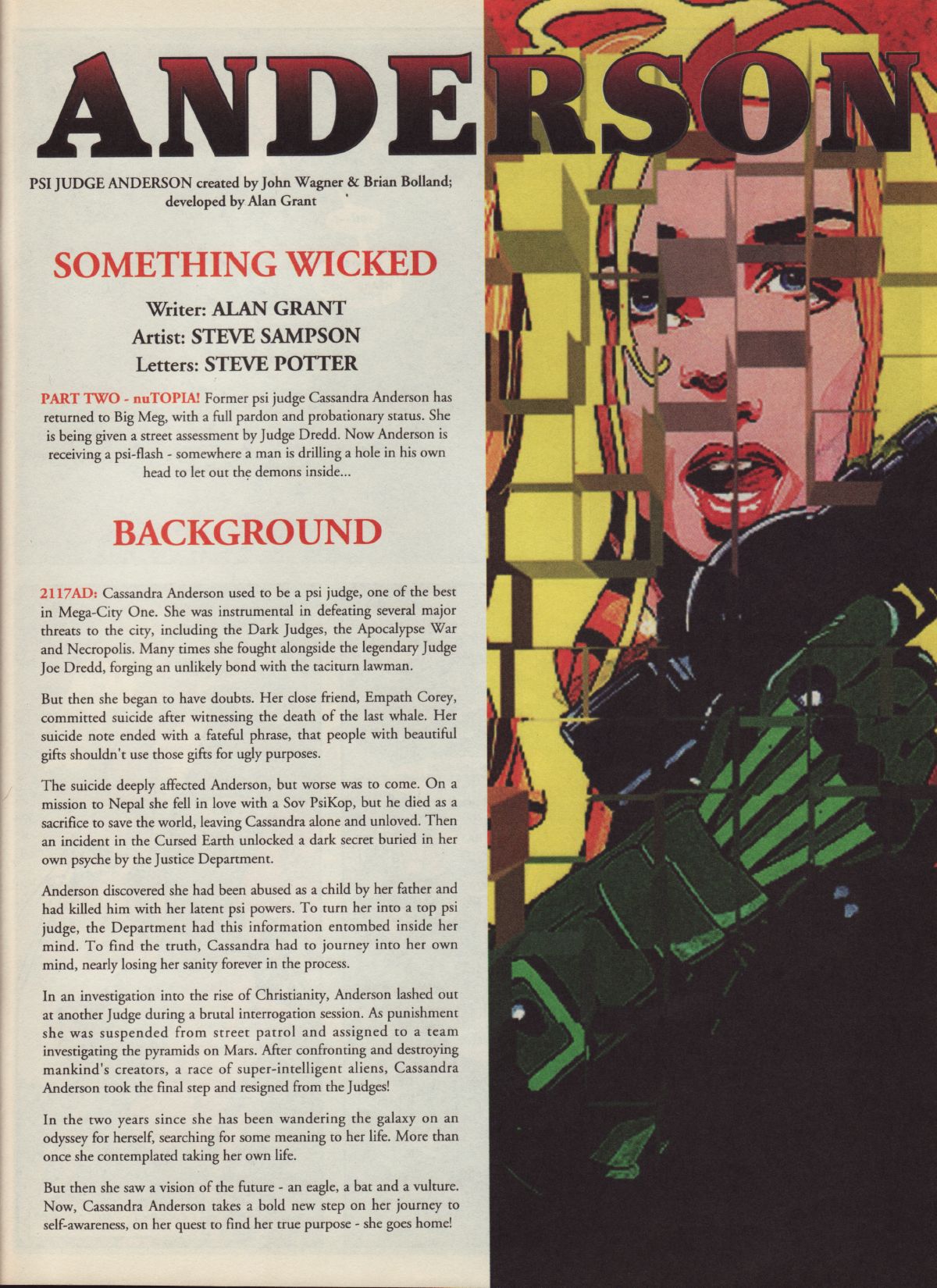 Read online Judge Dredd: The Megazine (vol. 2) comic -  Issue #75 - 43