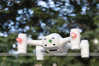 Hubsan X4 Cam Plus H107C+ quadcopter flying Hubsan X4 Cam Plus H107C+ quadcopter flying