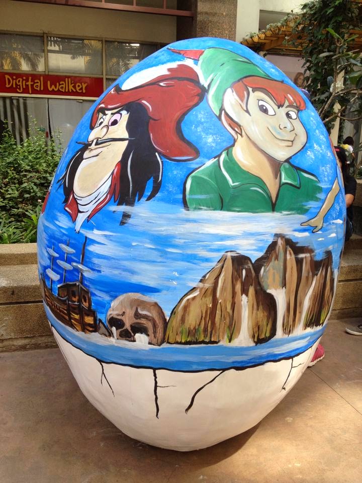 Giant Easter Eggs in Eastwood