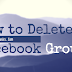 How to Delete My Facebook Group | Delete Fb Group