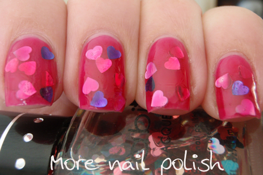 My first jelly sandwich - Valentine edition ~ More Nail Polish