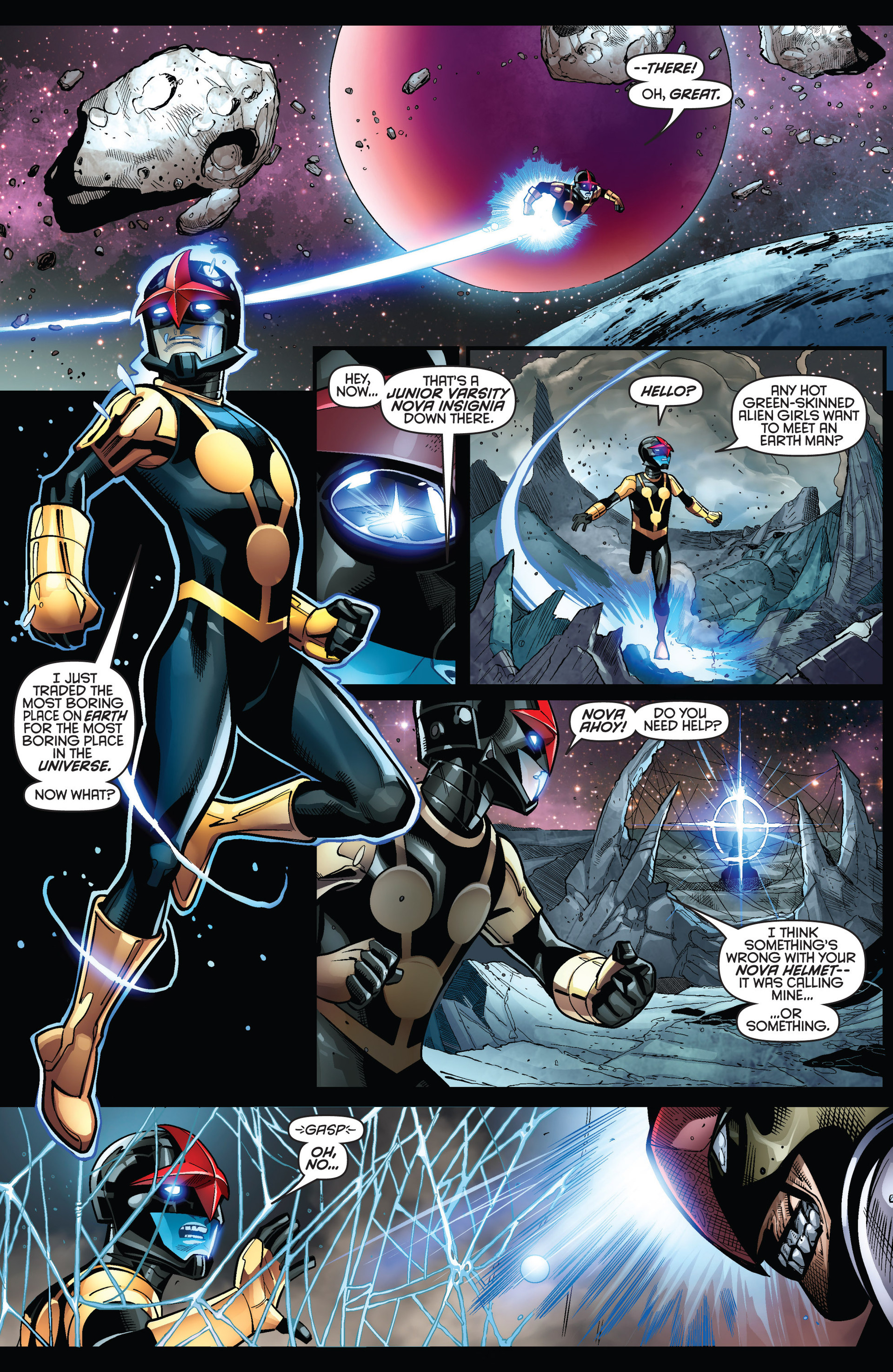 Read online Nova (2013) comic -  Issue #11 - 16