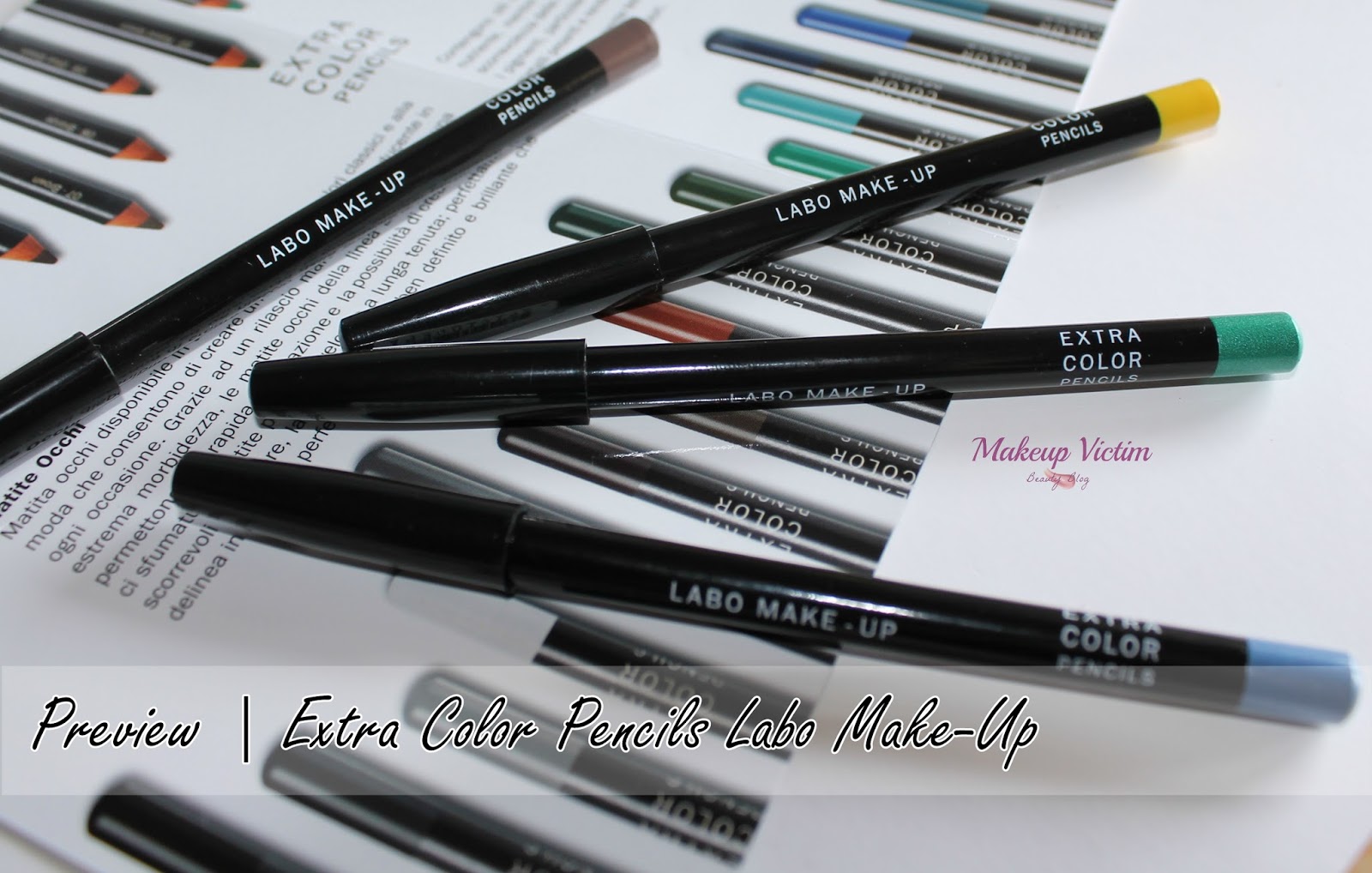 Preview Extra Color Pencils Labo MakeUp Makeup Victim