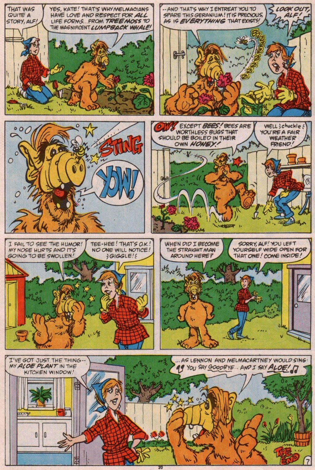 Read online ALF comic -  Issue #7 - 17