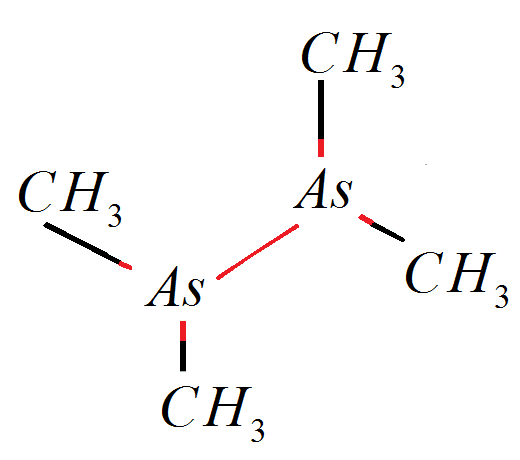 estrutura quimica cacodilo