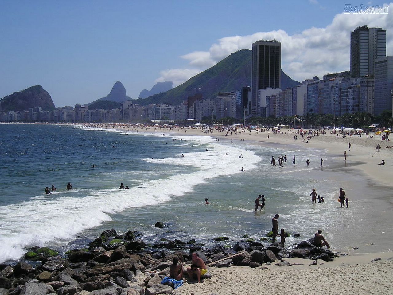 Praia De Copacabana Rio De Janeiro Praia De Copacabana Rio De Janeiro