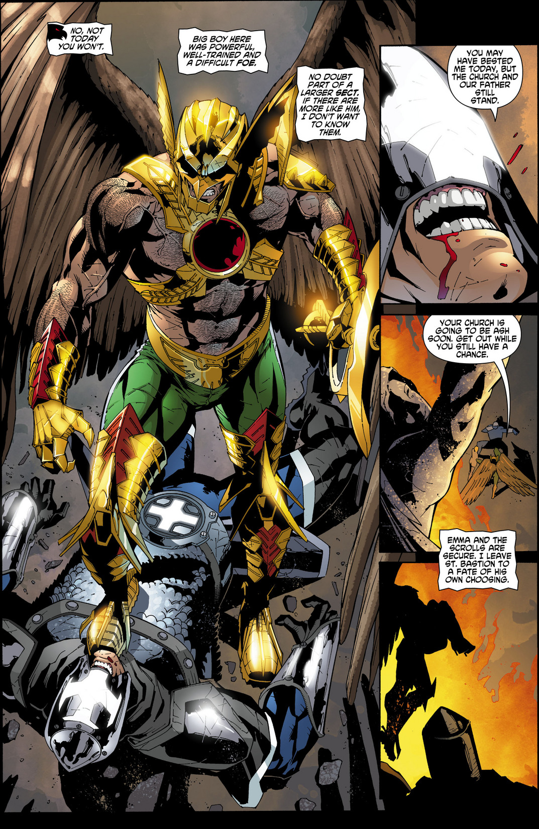 Read online The Savage Hawkman comic -  Issue #11 - 14