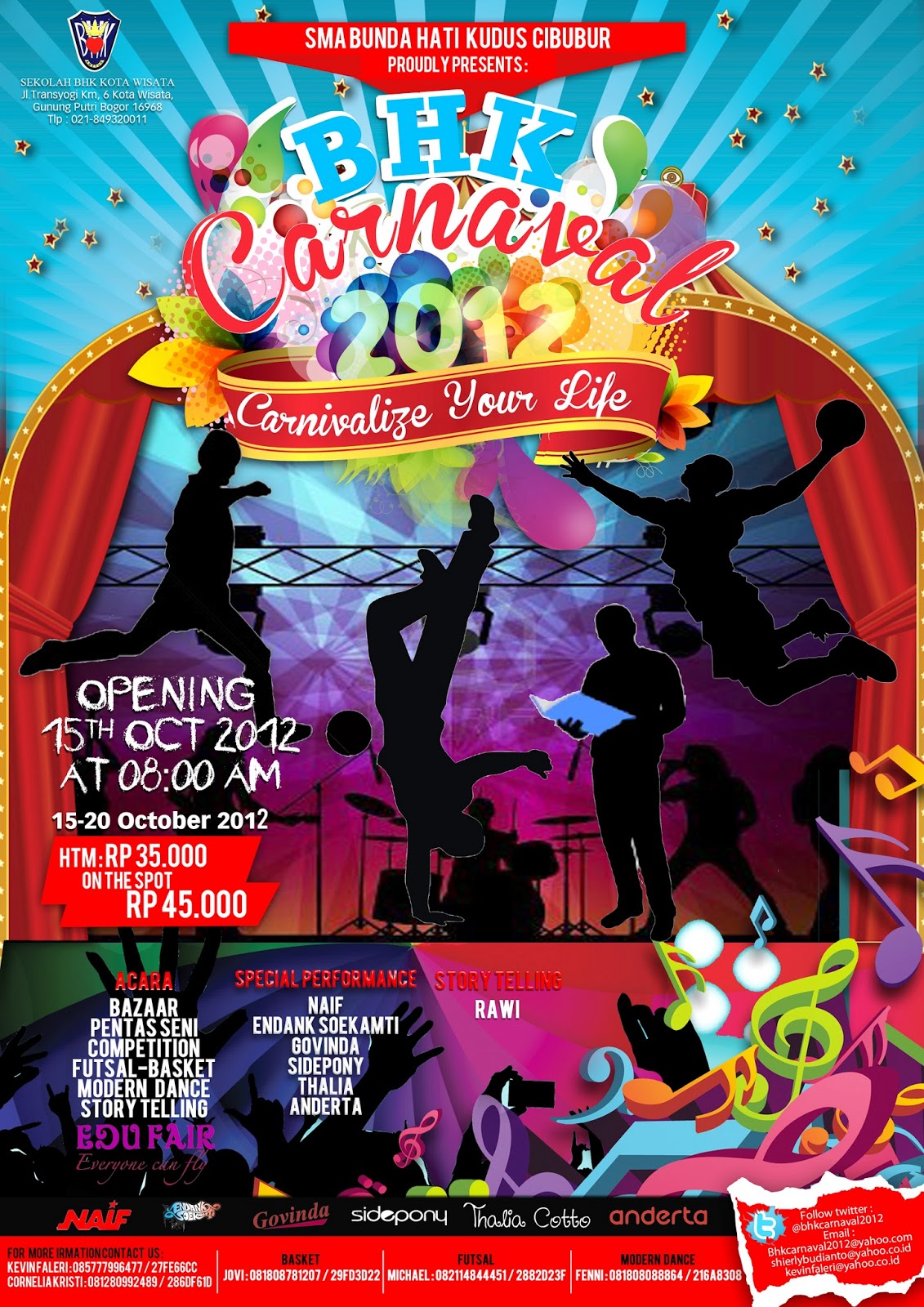 rn Rasca Nusantara Contoh School Event Poster