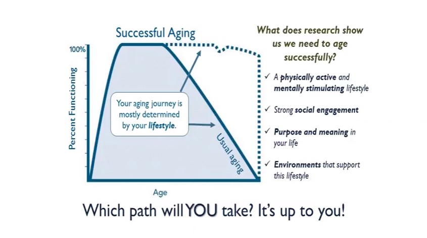 Successful Aging Chart Graphic