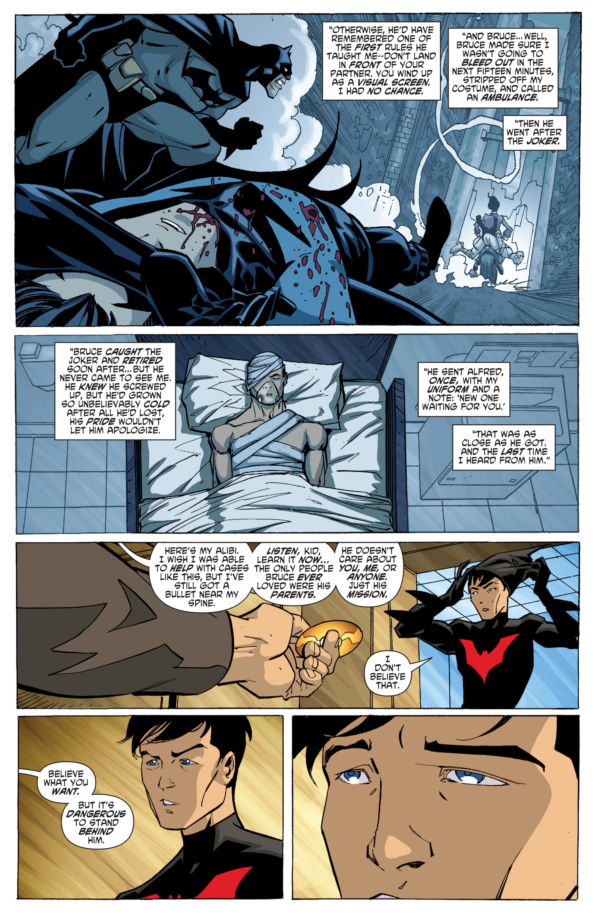 Read online Batman Beyond (2010) comic -  Issue # _TPB - 90